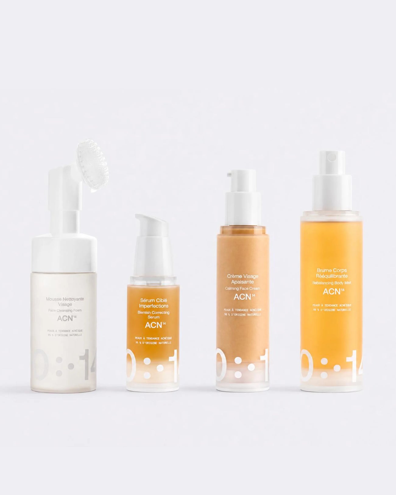 Routine complète peaux à imperfections, visage et corps
